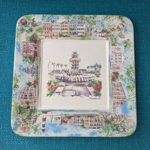 Charleston SC Scenic Square Plate